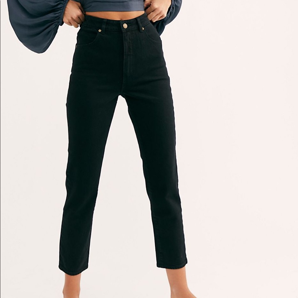 Rollas Black Skinny Jeans